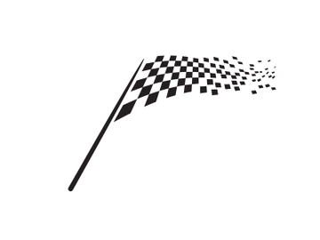 Race flag design illustration preview picture