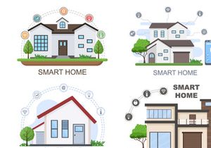 20 Smart Home Technology Vector
