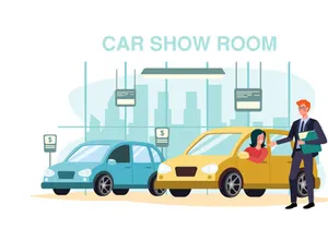 M129_Car Dealership Illustrations