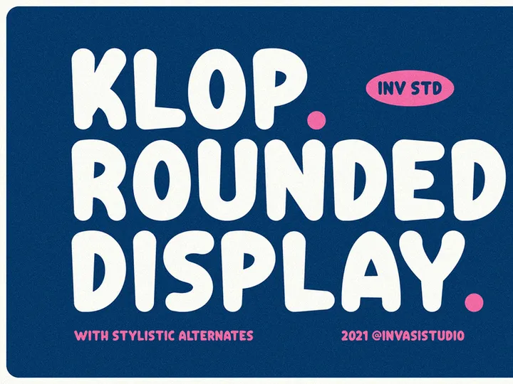 Klop - Friendly Rounded Font