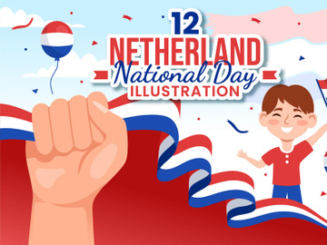 12 Netherland National Day Illustration preview picture
