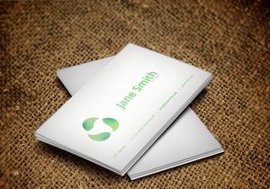 Eco Minimal Business Card Template