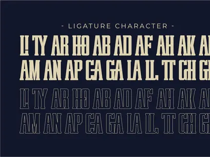 Varsity Holiday - Condensed Slab Serif