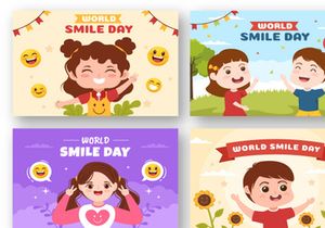 17 World Smile Day Illustration