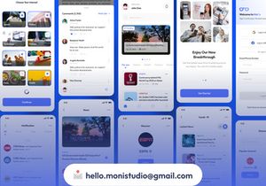 MoCo - News UI Kit App