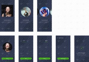 Music Audio and Playlist Mobile UI Kit