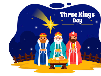 11 Three Kings Day Illustration