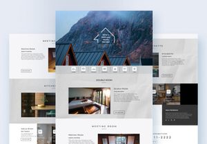 Harmonia | Hotel Landing Page UI Kit