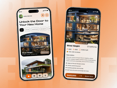 Real Estate Mobile App Design 🏘️