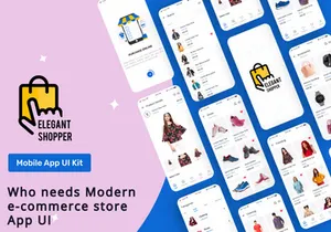 Elegant Shopper - Responsive Ecommerce Android Ui