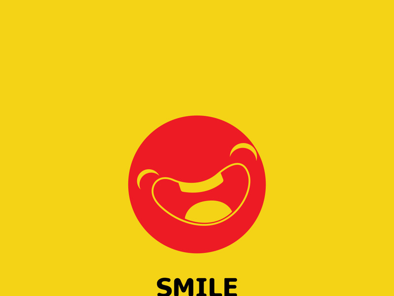 Smile logo and symbol vector image