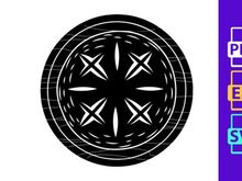 Abstract Geometric Mandala Design