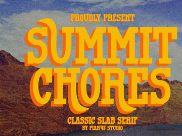 Summit Chores - Classic Slab Serif preview picture
