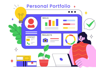 10 Personal Portfolio Illustration
