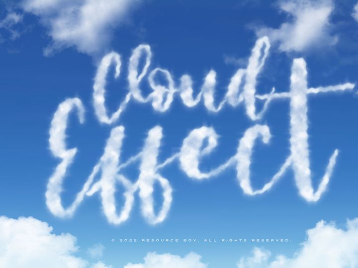 Free Cloud Text Effect