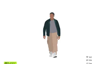 Flat Man Vector Illustration Bundle