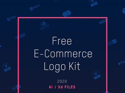 [Free] E-Commerce Logo Kit & Icon Set