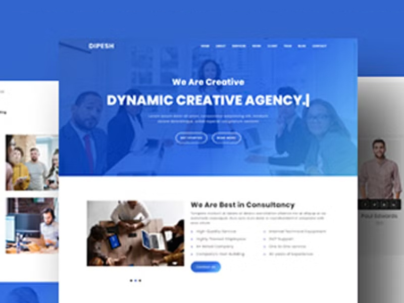 Creative Agency HTML Template