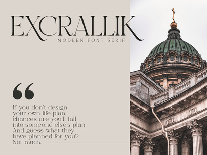 Excrallik Modern Serif