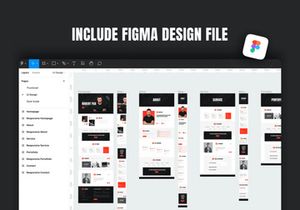 Personallor v1.0 - Personal Portfolio app UI kit