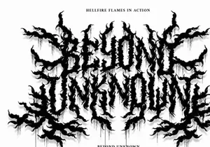 Hellfire Flames | Death Metal Font