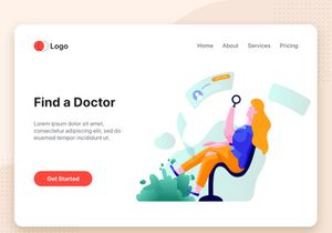 [Part 18] Website illustrations set