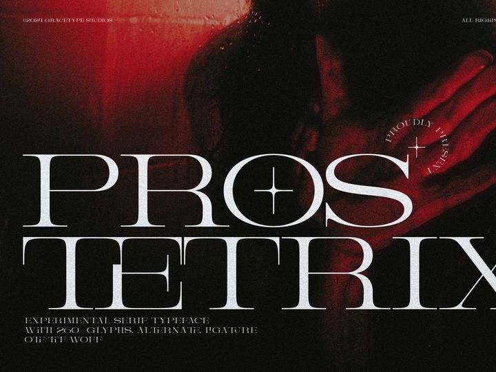 Prostetrix | Serif Typeface