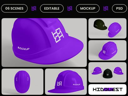 Safety Helmet Mockup