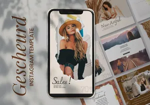 Gescheurd Instagram Template