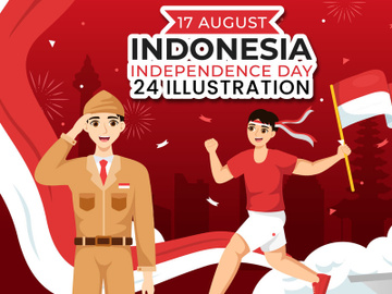 24 Indonesia Independence Day Illustration preview picture