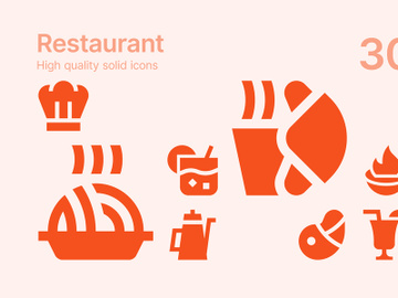 Restaurant Icons preview picture