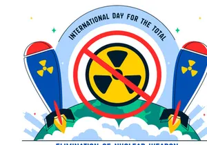 10 Total Elimination of Nuclear Weapon Illustration