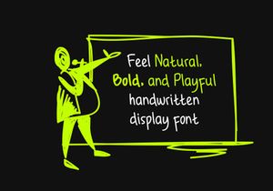 Bold Marker | Natural & Bold Display