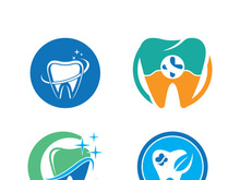 Dental logo template vector illustration icon design