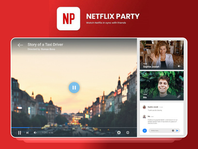 Netflix Party Watch Netflix together with friends