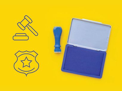 Law And Crime Icon Set