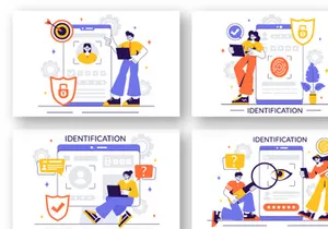 12 Identity Document Illustration