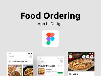 Food Ordering app UI Design.