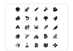 Allergenic Food Icon Pack