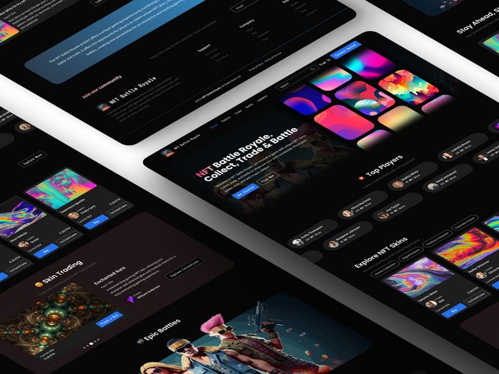 NFT Gaming Website