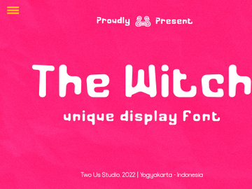 THE WITCH - UNIQUE DISPLAY FONT preview picture