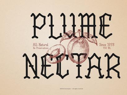 Quick Oge | Blackletter Typeface