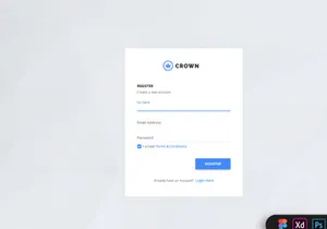 Crown - Material Admin Dashboard UI Kit