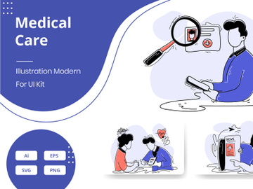 Flat Illustration Medical Care preview picture