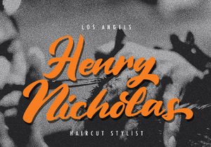Vintage Style - Bold Script Font