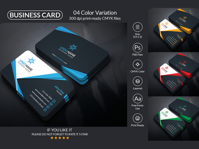 Creative Business Card Design Template