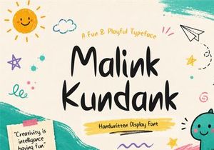 Maldiko – Playful Handwritten Display Font