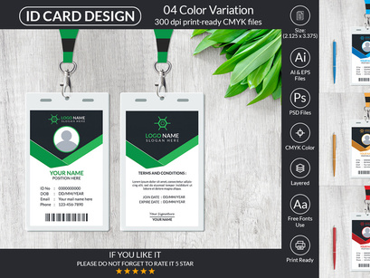 Creative ID Card Template