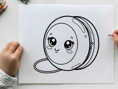 Cute smiling tuna can character vector illustration