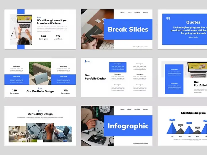 JITSU - Technology Powerpoint Template